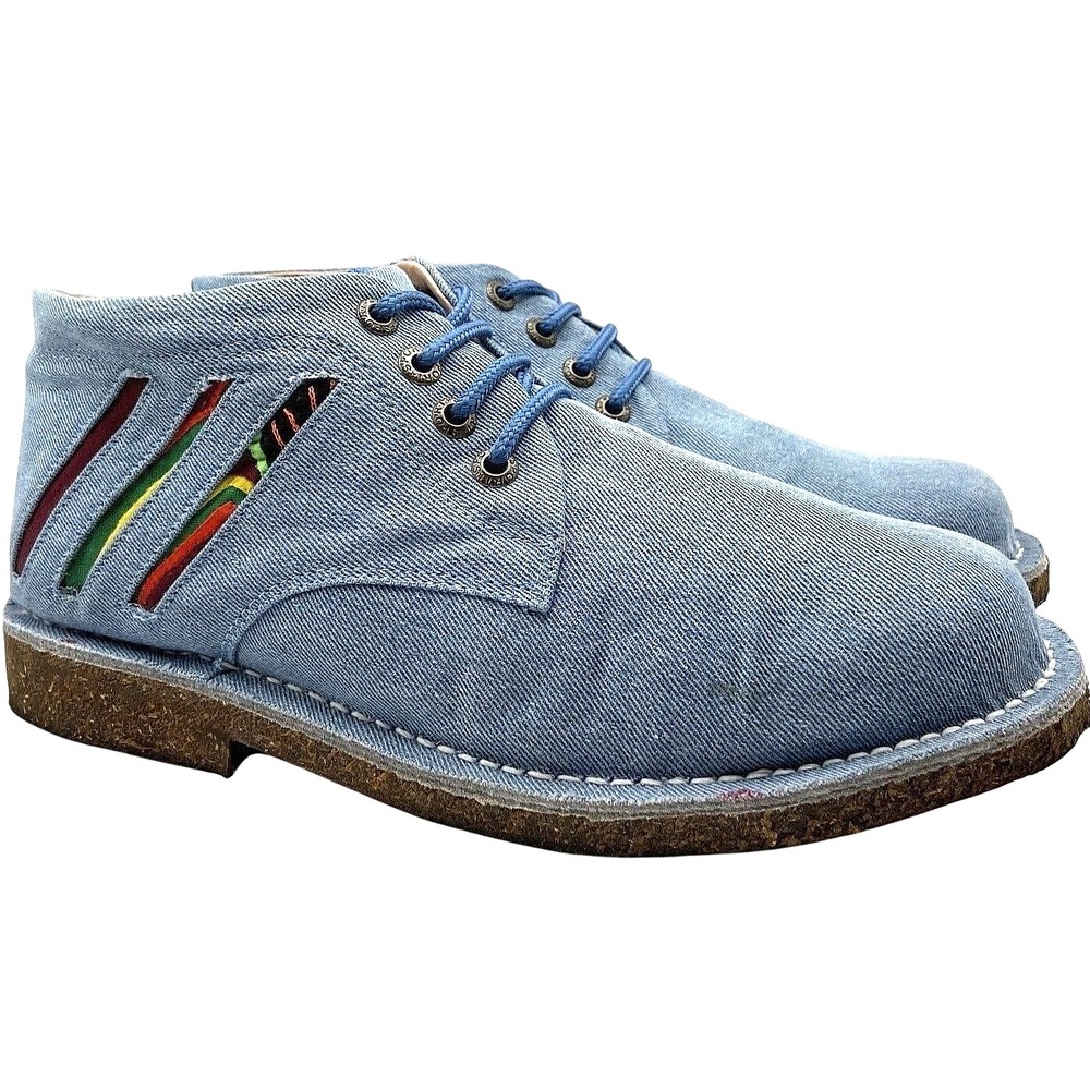 MABACOL Handmade Denim Chukka Boots Womens 10 EU 41